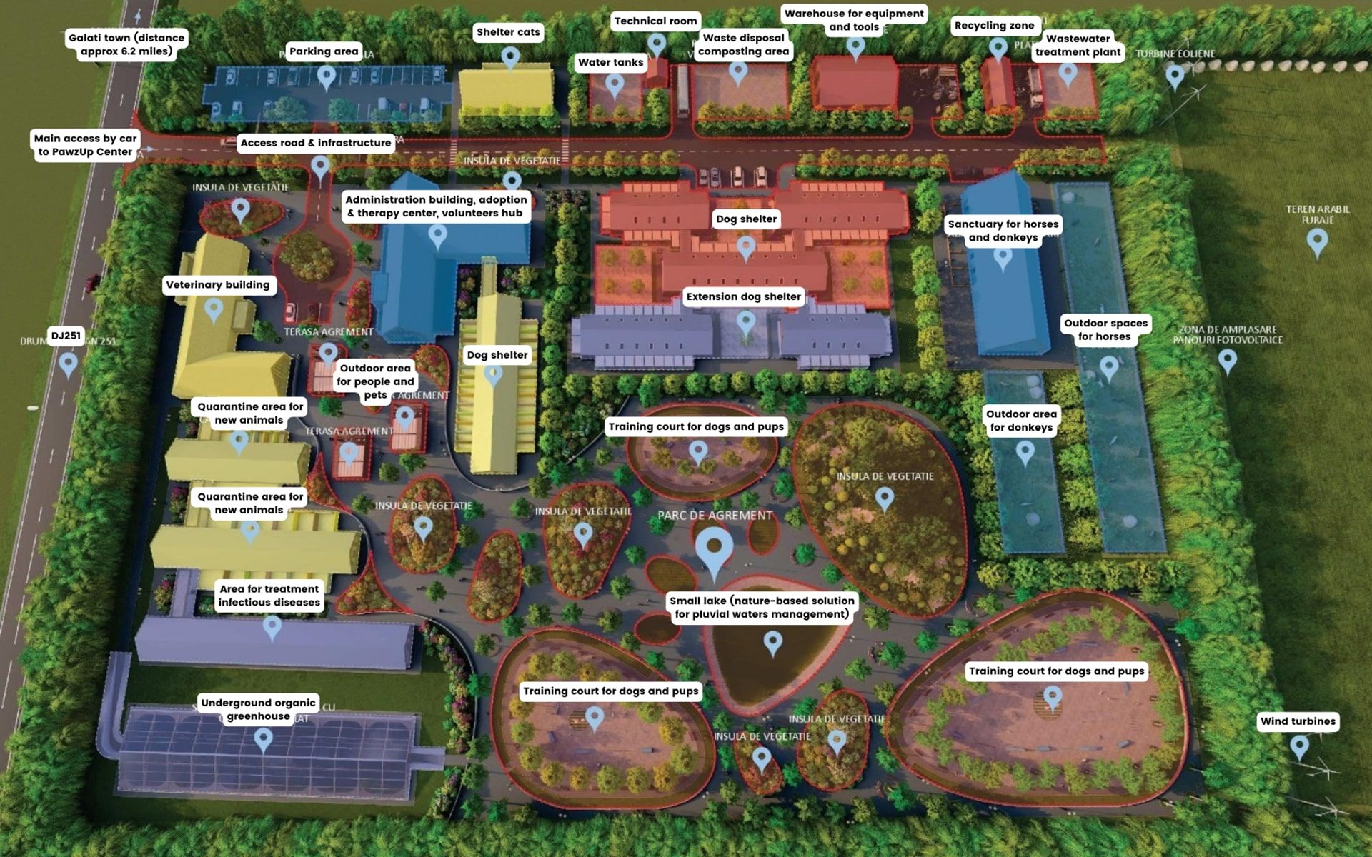 Phases de construction de PawzUp